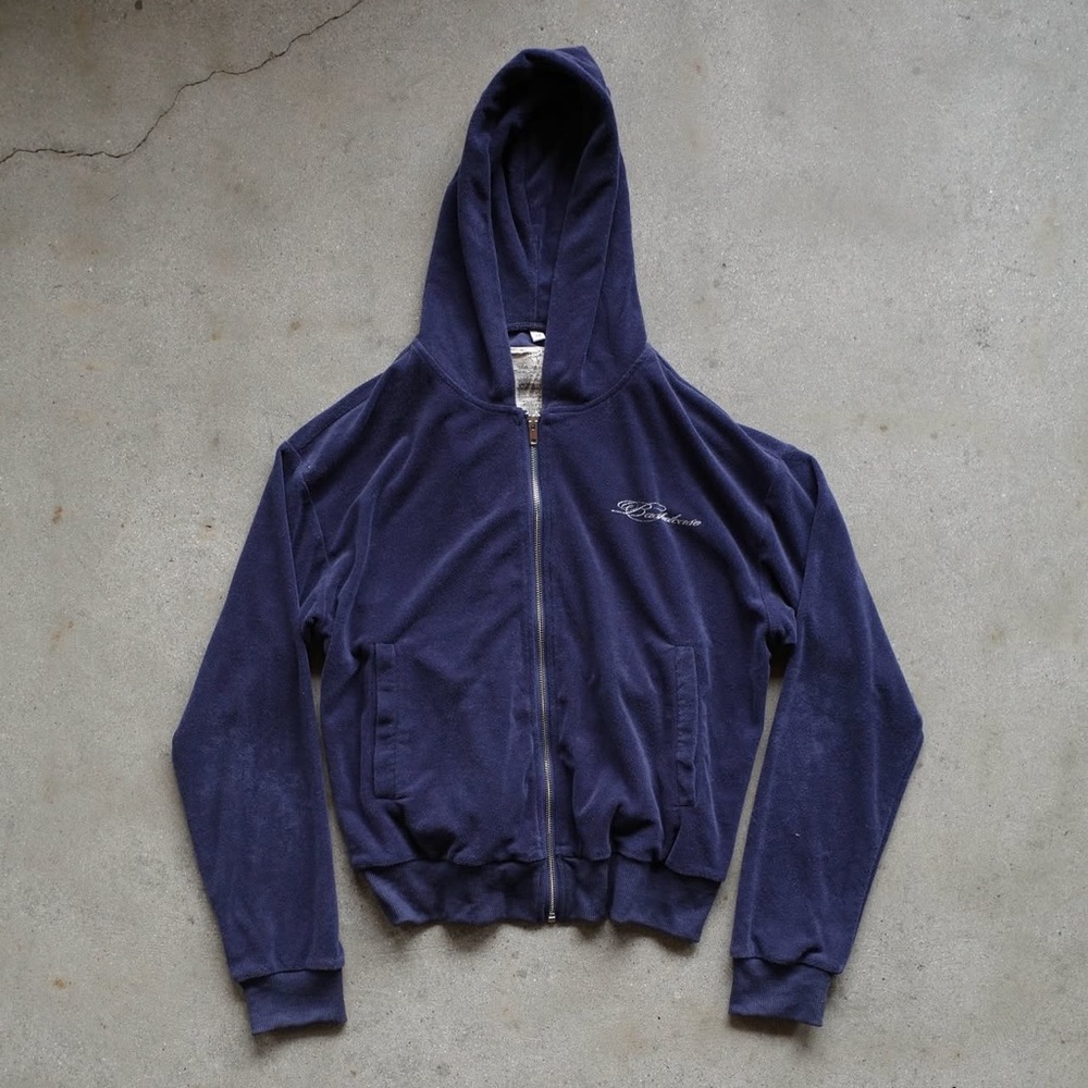 Basketcase Gallery Chandelier Velour Zip-Up Hoodie / Jacket